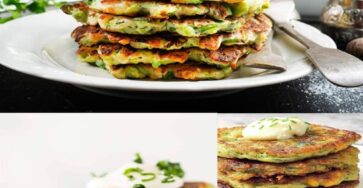 Zucchini pancake