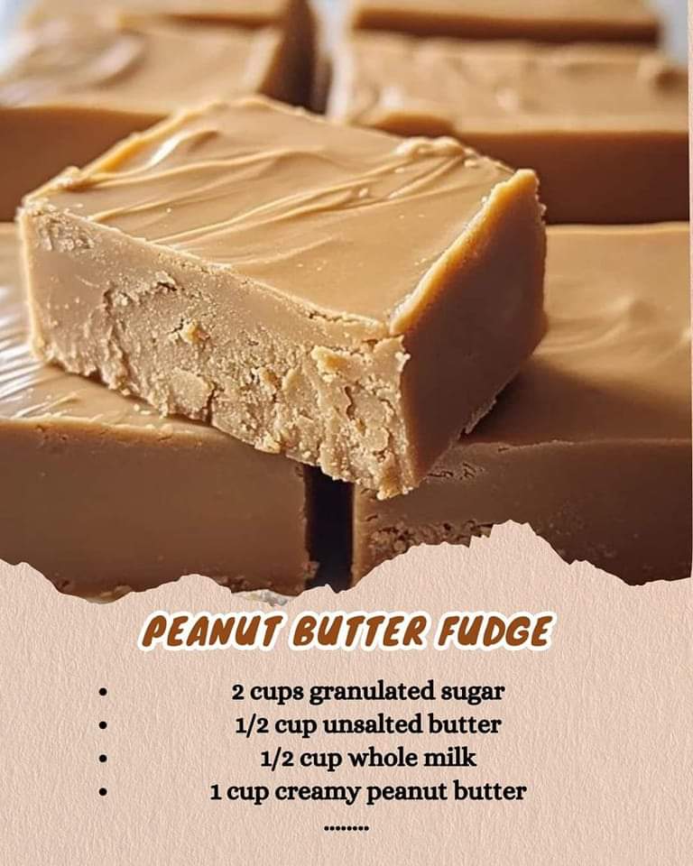 Classic Creamy Peanut Butter Fudge