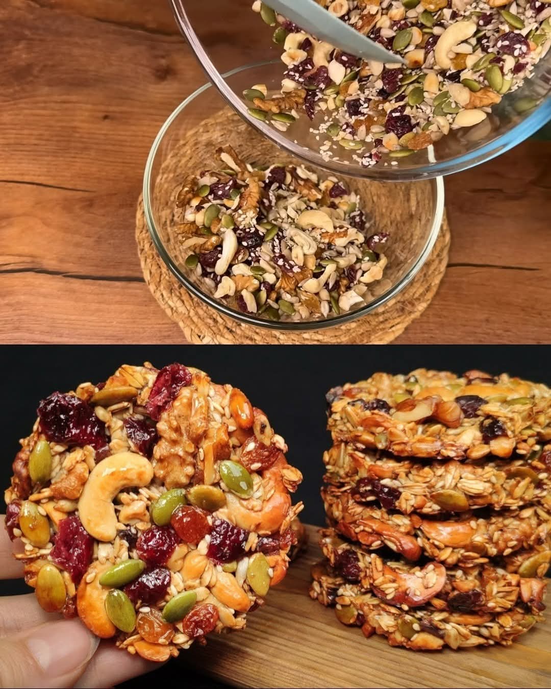 Wholesome Oat Cookies with Dried Fruit & Nuts – Guilt-Free Energy Bites!