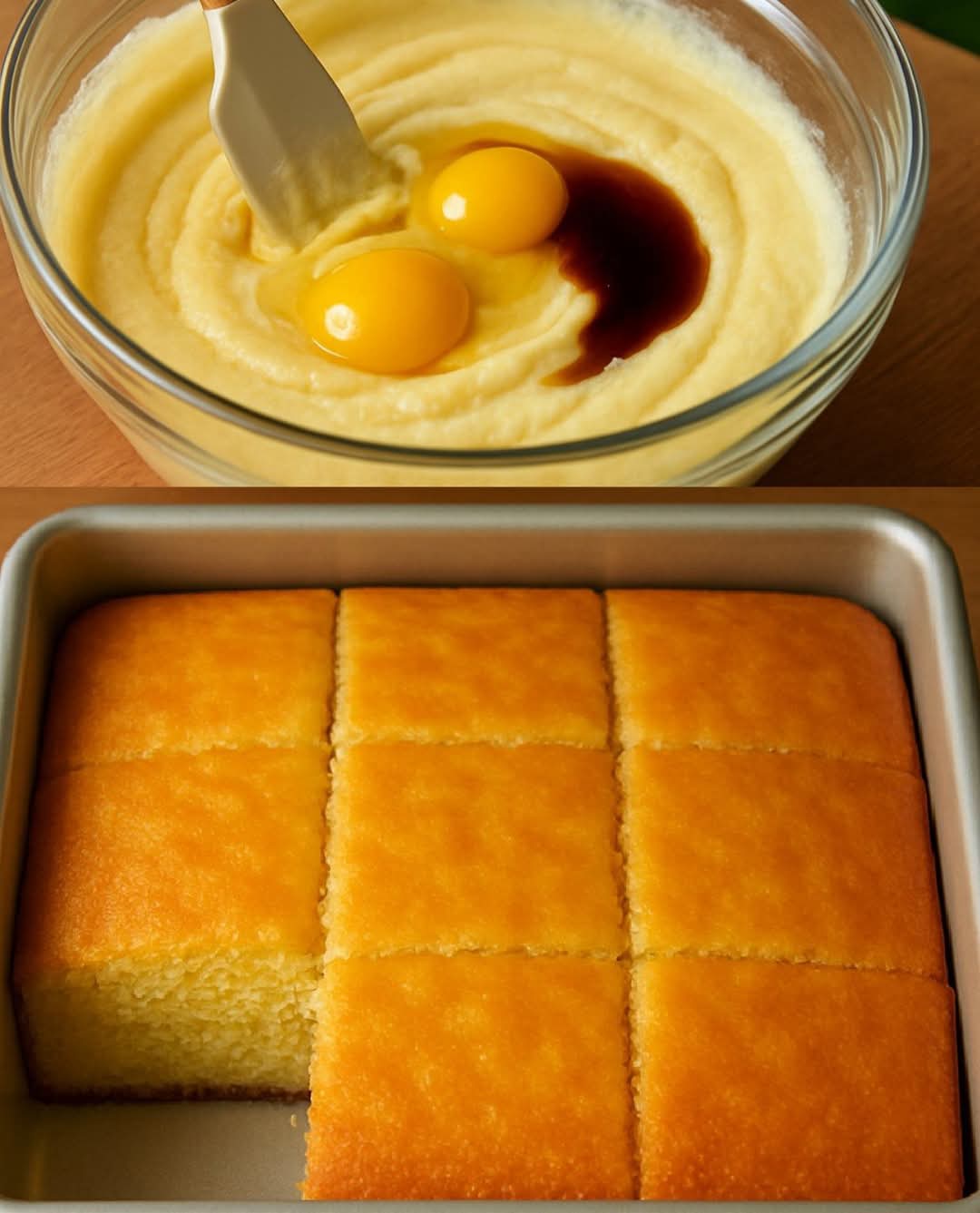 Super Soft Vanilla Breakfast Cake