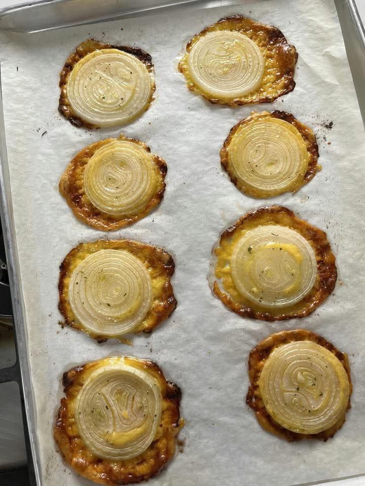 Cheesy Onion Crisps