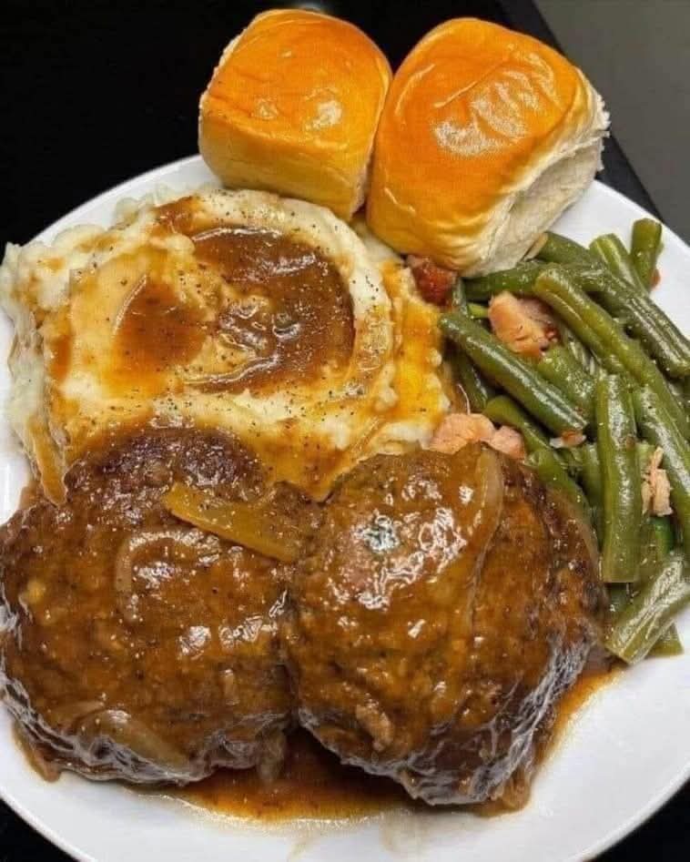 Hamburger Steaks with Onion Gravy