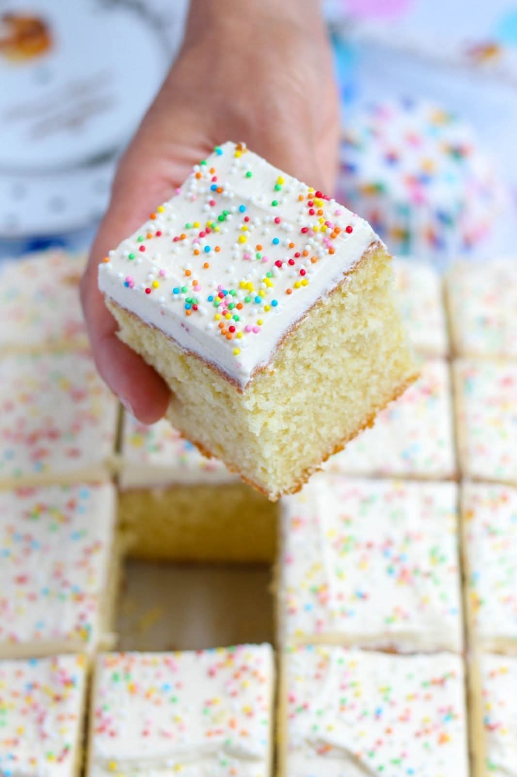 Moist Vanilla Cake Recipe