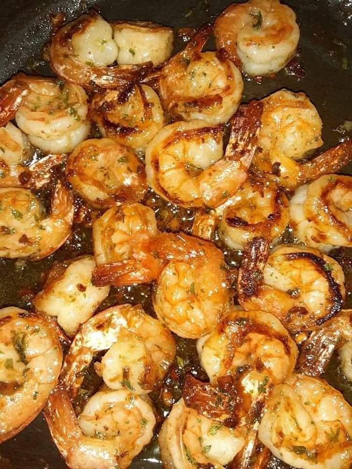 Honey Butter Old Bay Shrimp