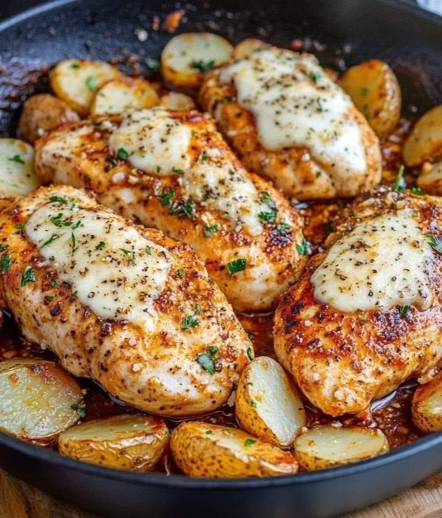 Smothered Chicken with Creamed