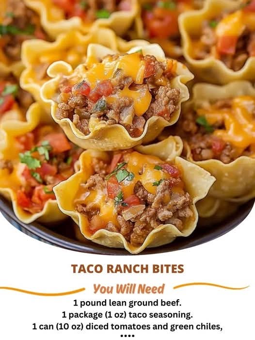 Taco Ranch Bites