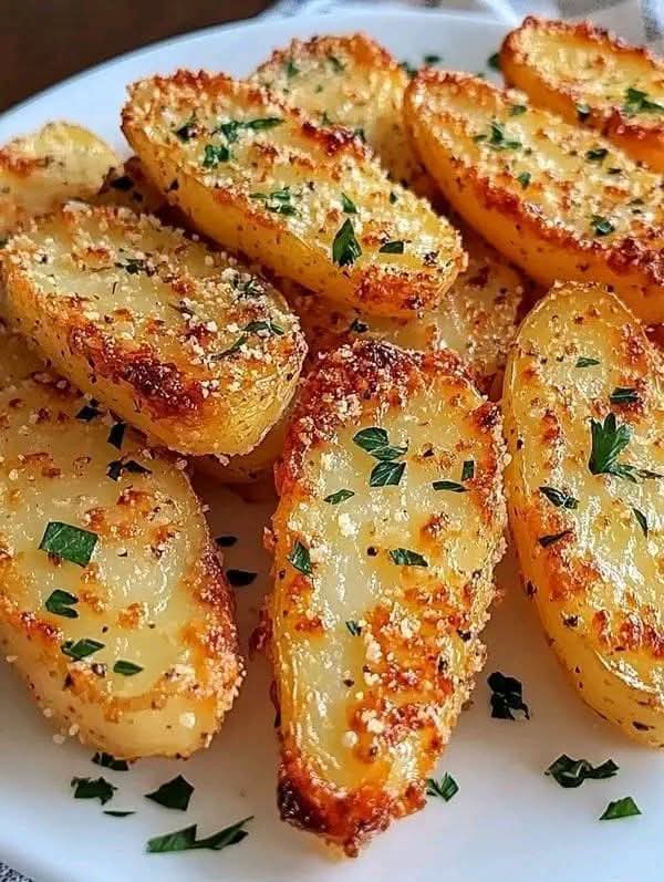BEST EASY SHEET PAN SCORED POTATOES RECIPE