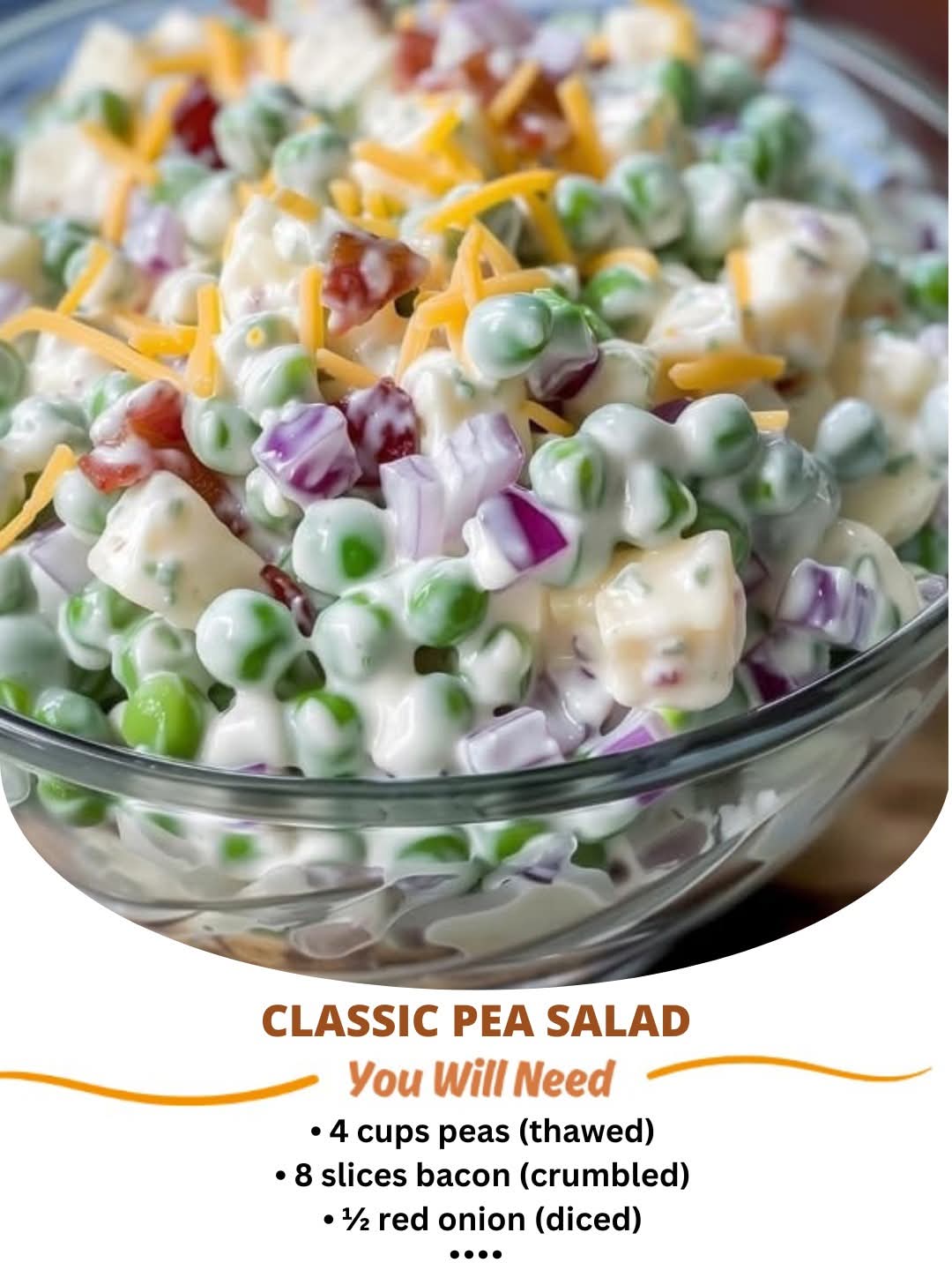 Classic Pea Salad