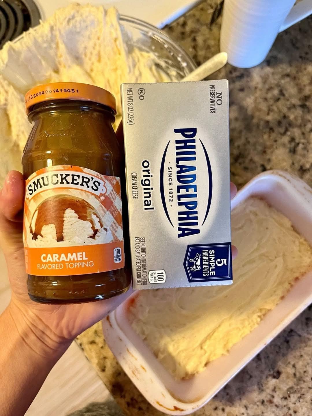 Caramel  Cream Cheese Bread
