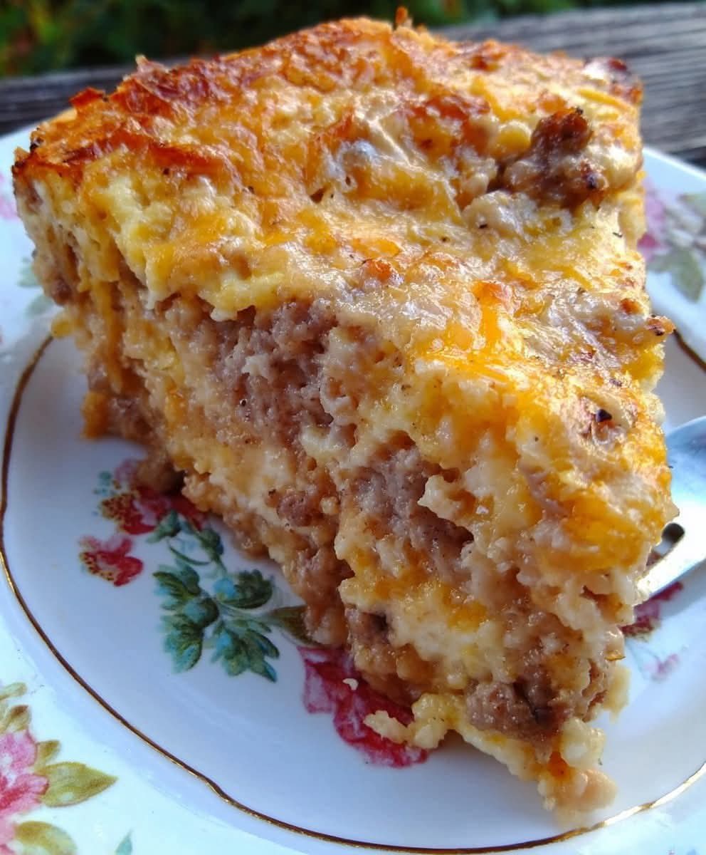 Homemade Sausage Pie