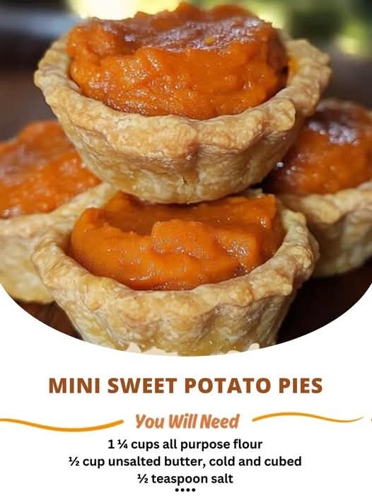 Mini Sweet Potato Pies