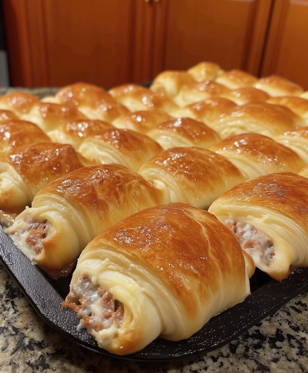 SAUSAGE CREAM CHEESE CRESCENTS