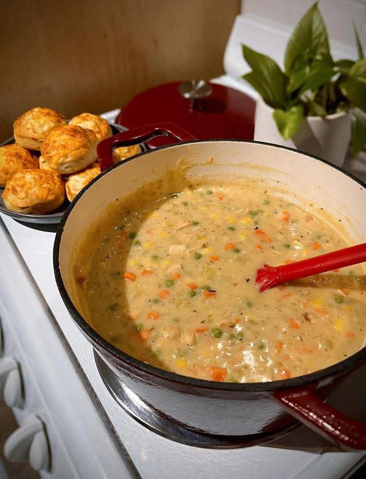 Chicken Pot  Pie Soup