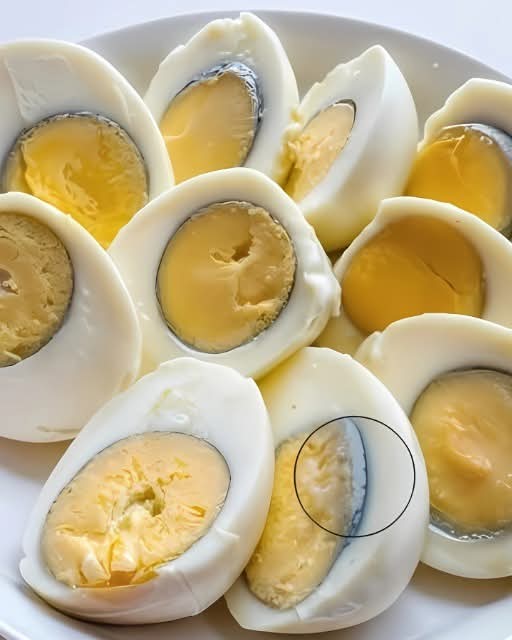Why Does a Green Ring Appear Around Hard-Boiled Eggs?