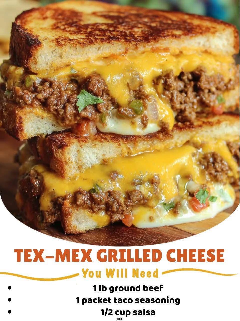 Tex Mex Grilled Cheese