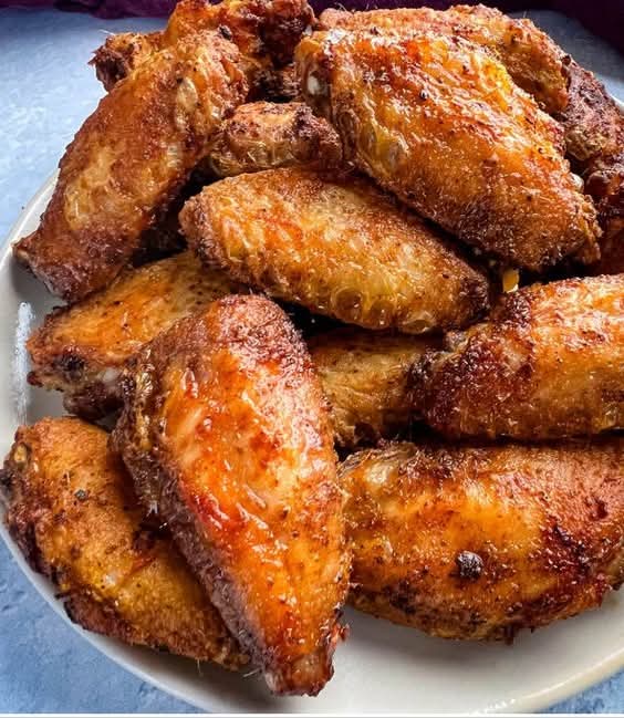 Crispy Dry Rub Chicken Wings