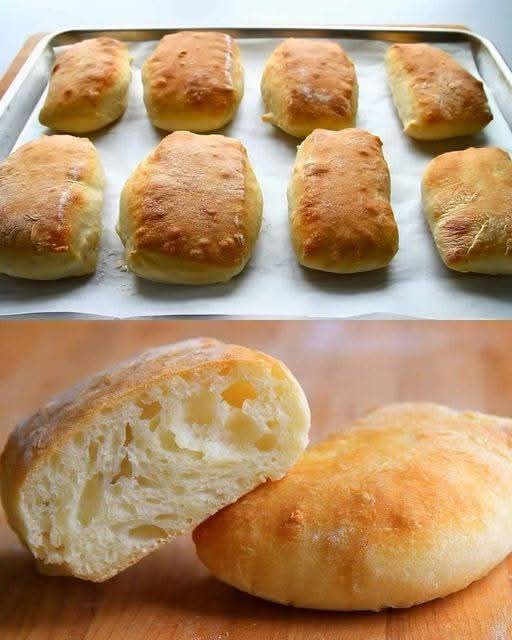 Pain ciabatta simple et abordable