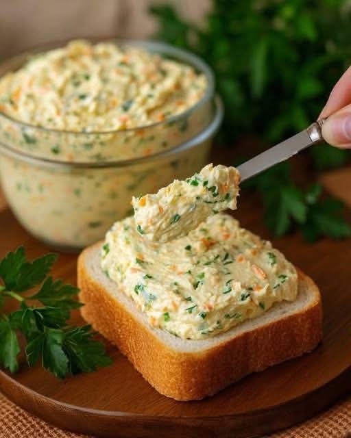 creamy chicken and carrot spread