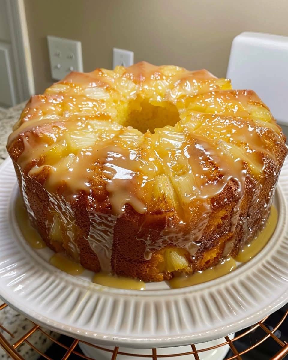 Pineapple Pound Cake