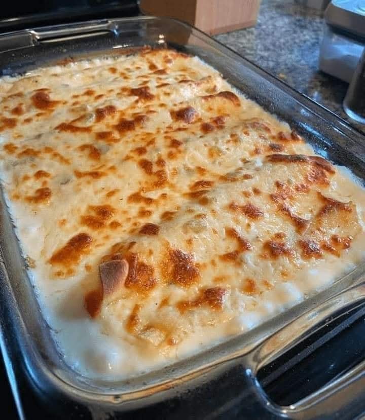 Irresistible White Chicken Enchiladas