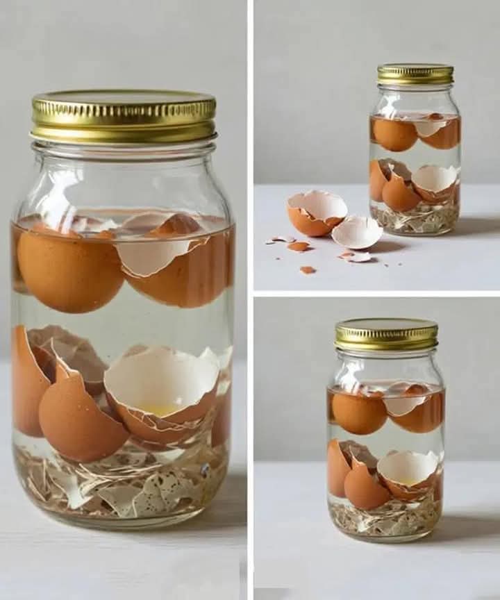 Stop Tossing Eggshells—Soak Them in Hot Water and See the Magic